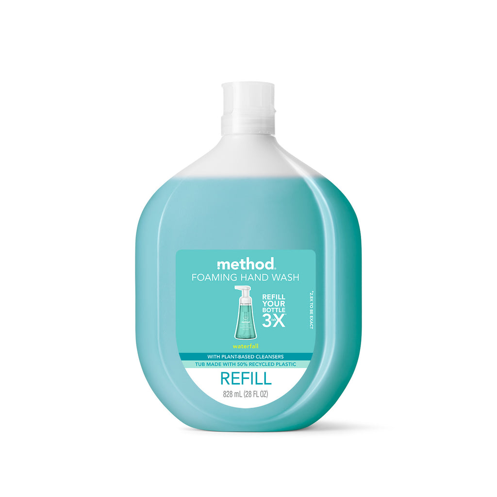 foaming hand wash refill 828ml - waterfall (new packaging)