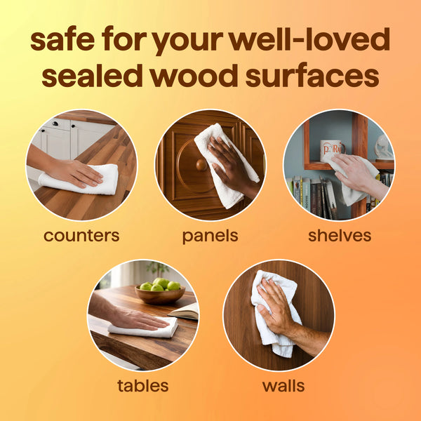 wood for good® daily clean 828ml - almond