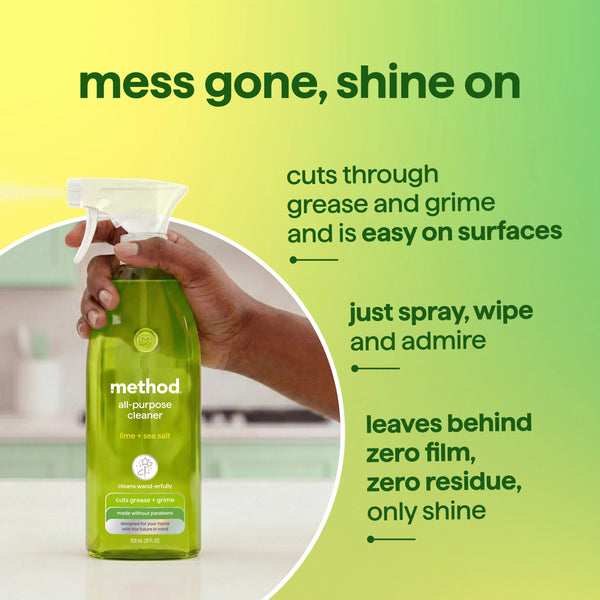 all purpose cleaner 828ml - lime + sea salt