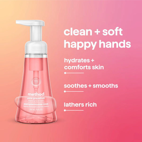 foaming hand wash 300ml - pink grapefruit