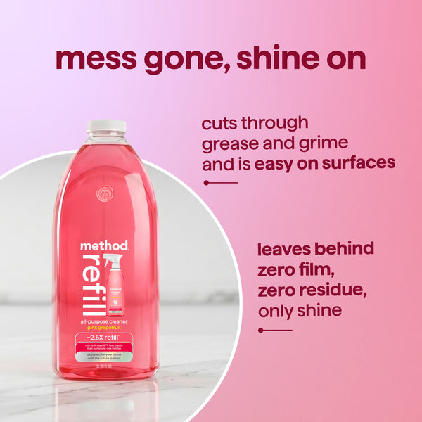 all purpose cleaner refill 2L - pink grapefruit