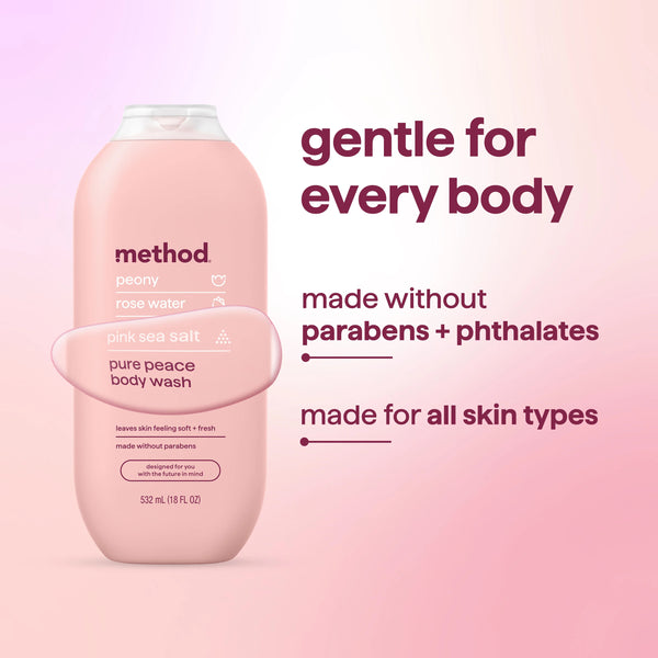 body wash 532ml - pure peace