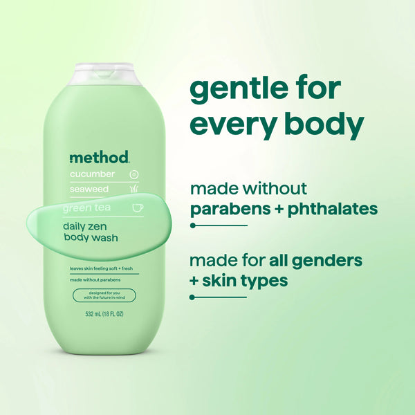 body wash 532ml - daily zen