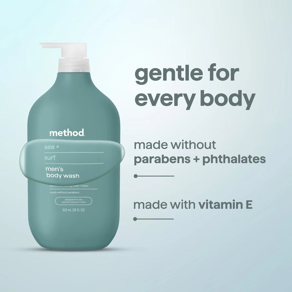 body wash 828ml - sea + surf