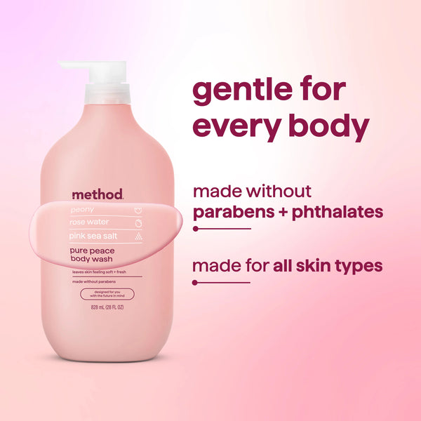 body wash 828ml - pure peace