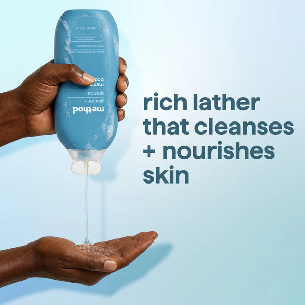 body wash 532ml - glacier + granite
