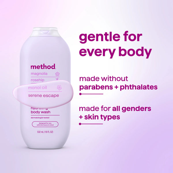 hydrating body wash 532ml - serene escape