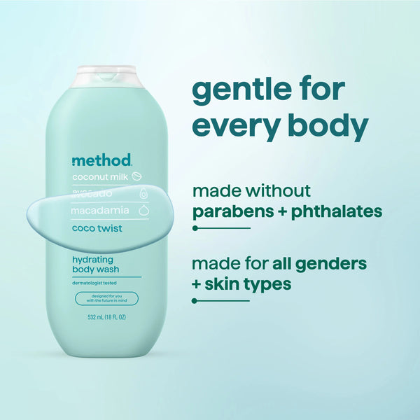 hydrating body wash 532ml - coco twist