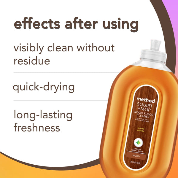 wood floor cleaner refill 2L - almond