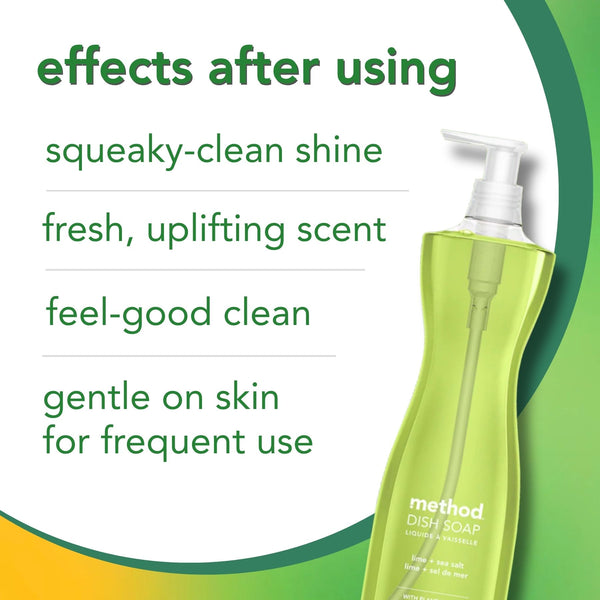 dish soap 532ml - lime + seasalt