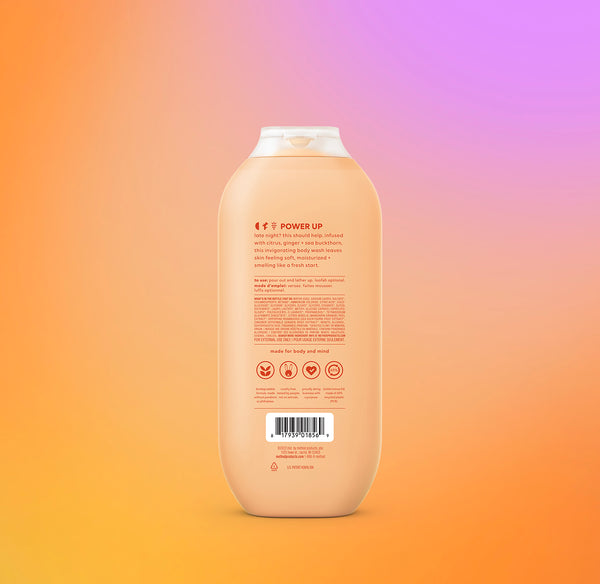 body wash 532ml - energy boost