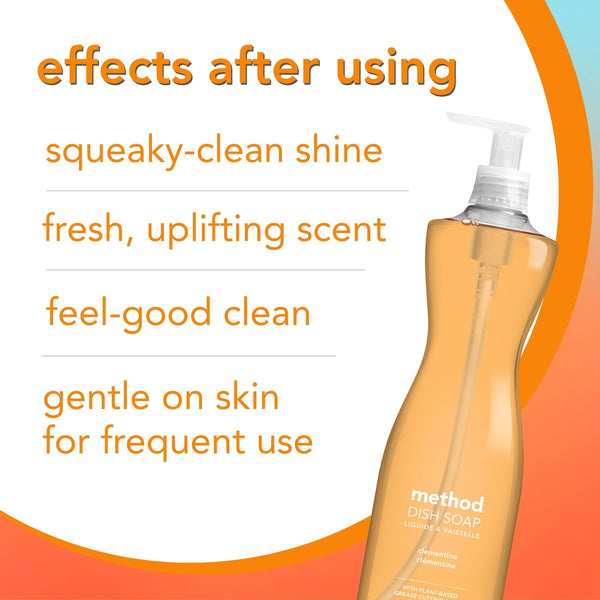 dish soap 532ml - clementine