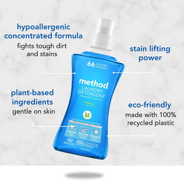 laundry detergent 1.58L - fresh air