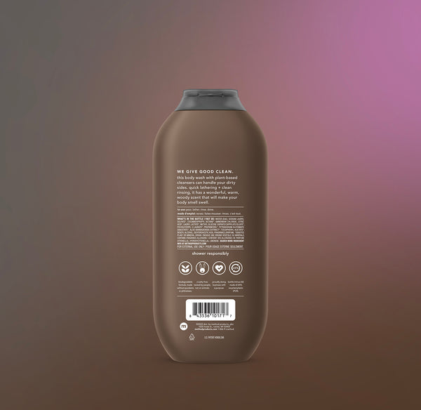 body wash 532ml - sandalwood + vetiver