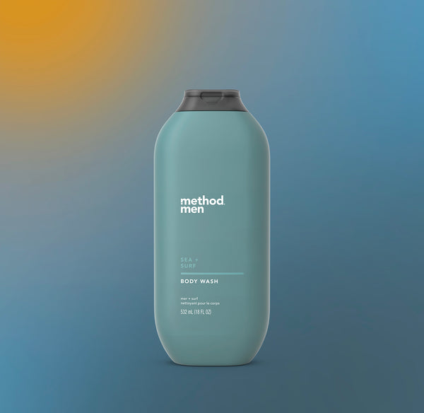 body wash set B: cedar cypress (2) + sea surf (2) + sandalwood vetiver (2)