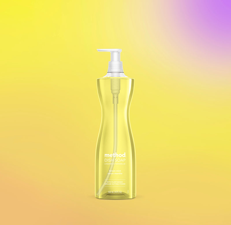 dish soap 532ml - lemon mint