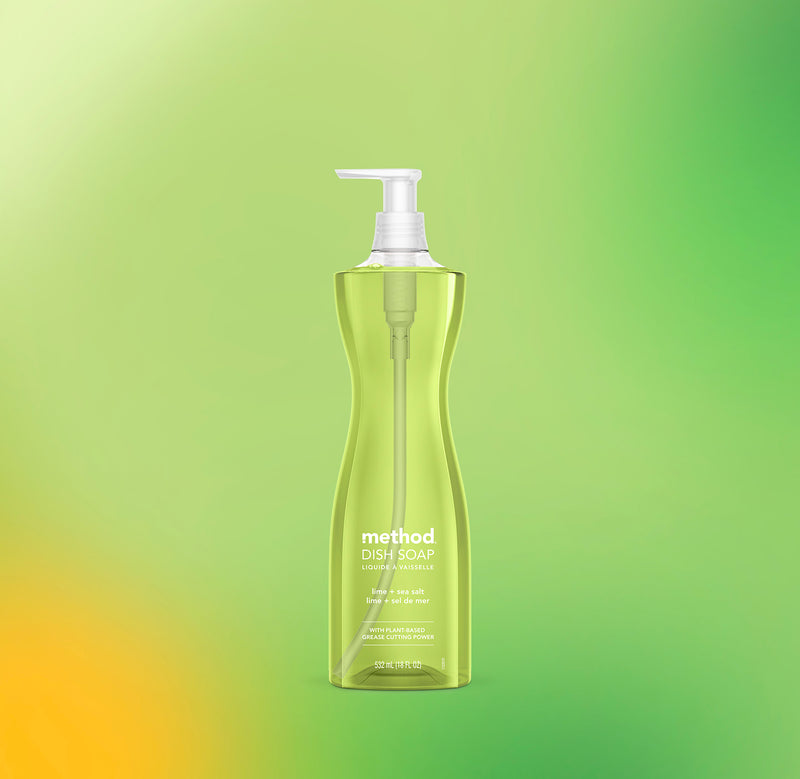 dish soap 532ml - lime + seasalt