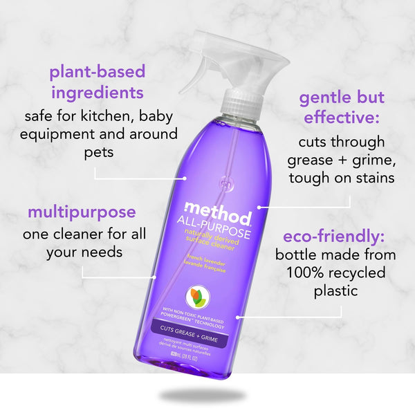 (carton of 8) all purpose cleaner 828ml - french lavender