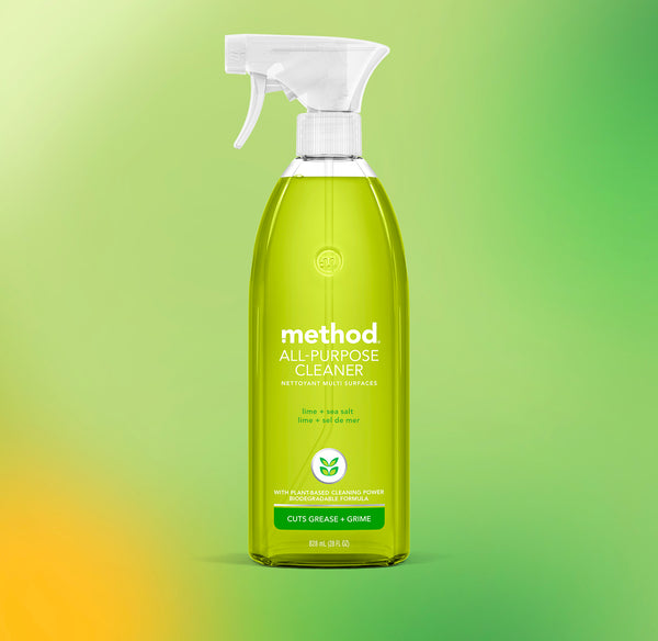 (carton of 8) all purpose cleaner 828ml - lime + sea salt