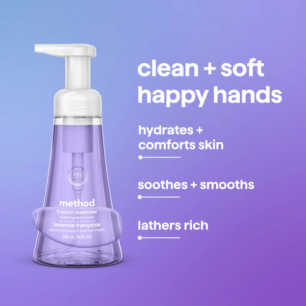 foaming hand wash 300ml - french lavender