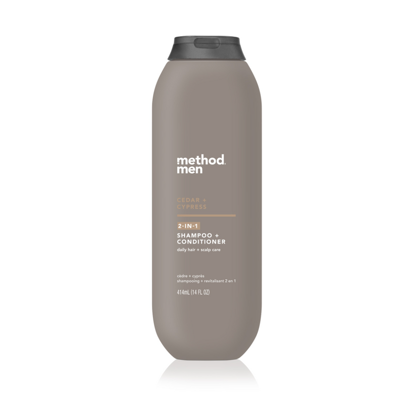 men 2-in-1 shampoo + conditioner – method home singapore