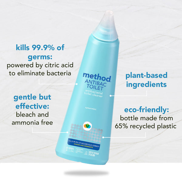 antibac toilet bowl cleaner 709ml - spearmint