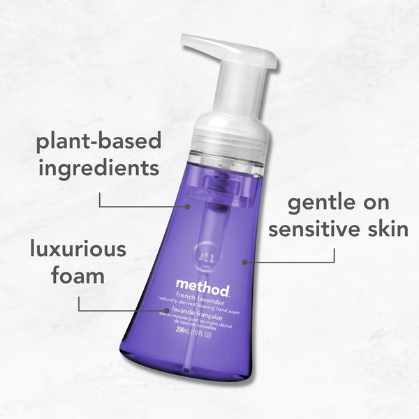 foaming hand wash 300ml - french lavender