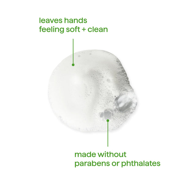 foaming hand wash 300ml - green tea + aloe