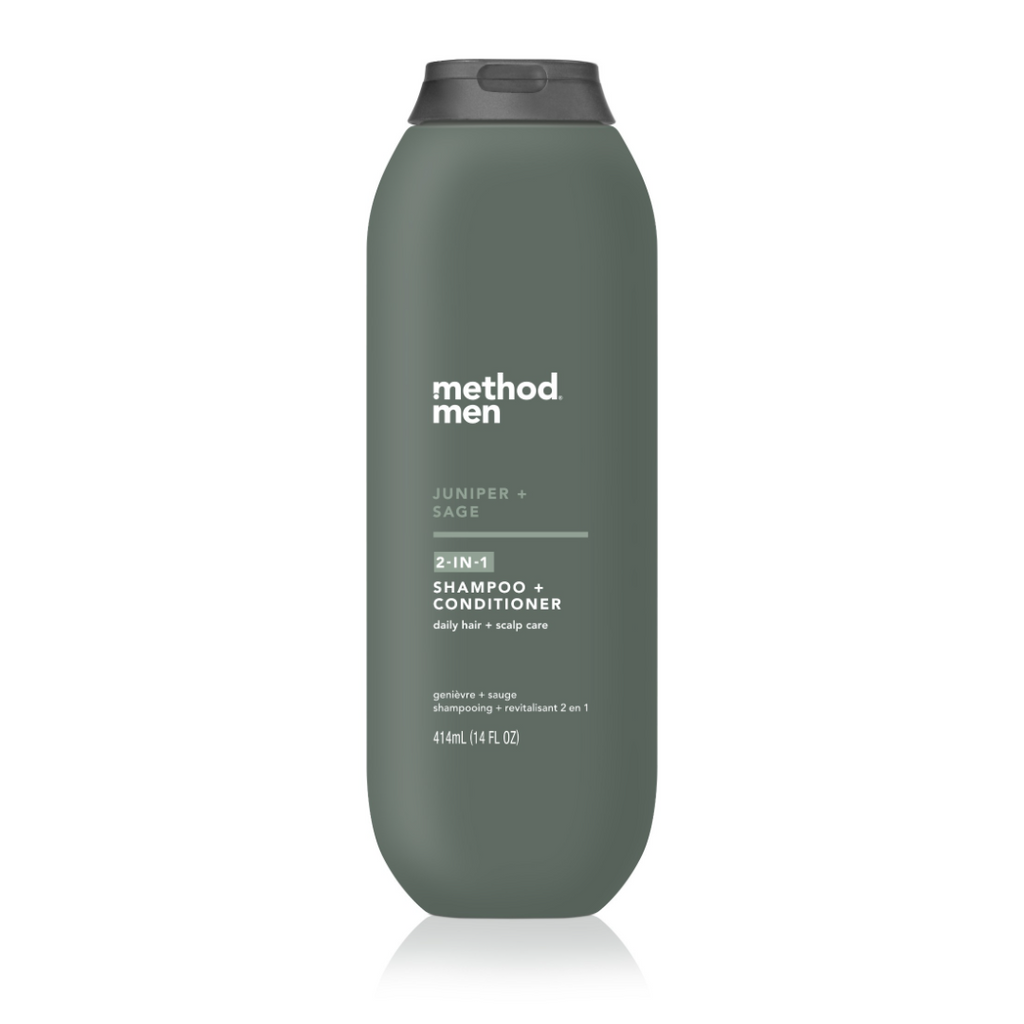 2 in 1 shampoo + conditioner 414ml - juniper + sage