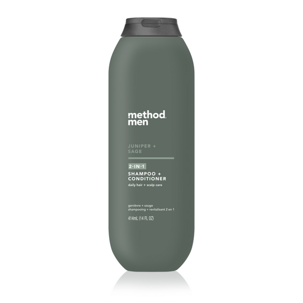 2 in 1 shampoo + conditioner 414ml - juniper + sage