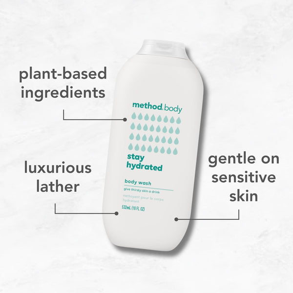 body wash 532ml - stay hydrated