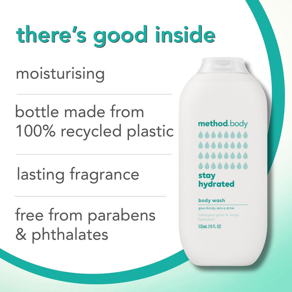 body wash 532ml - stay hydrated