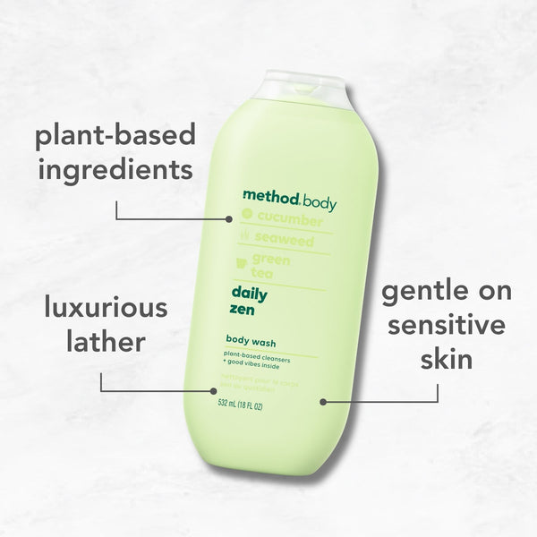 body wash 532ml - daily zen