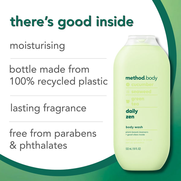 body wash 532ml - daily zen