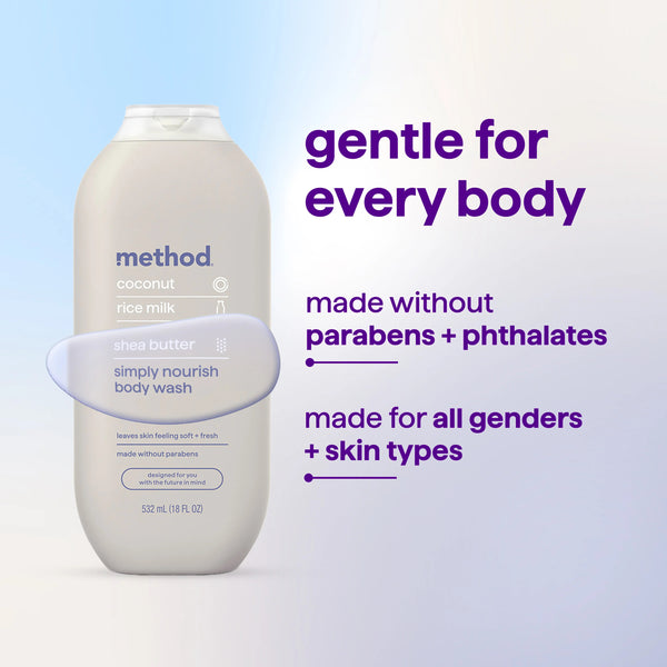 body wash 532ml - simply nourish