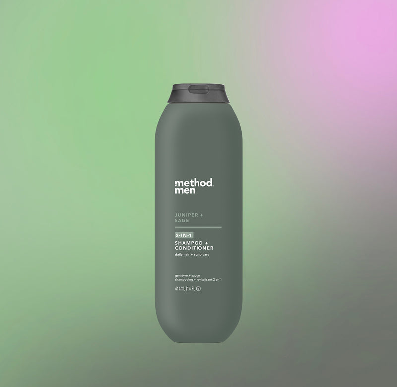 2 in 1 shampoo + conditioner 414ml - juniper + sage