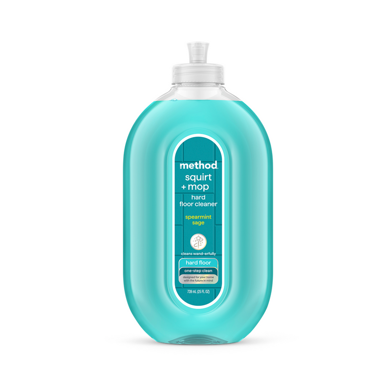 squirt + mop hard floor cleaner 739ml - spearmint sage