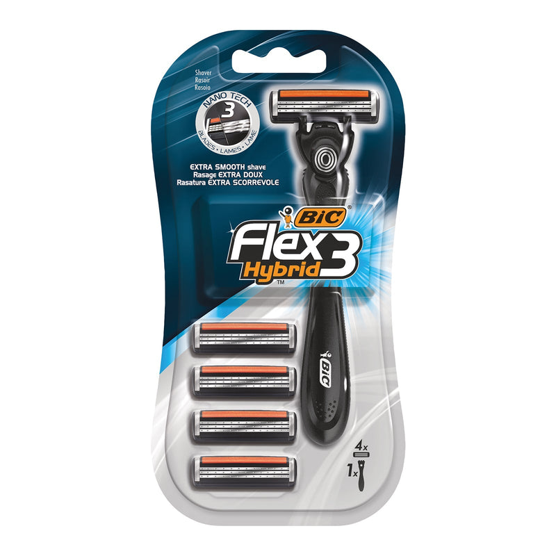 BIC Flex 3 Hybrid Blister 1+4 (Shaver)