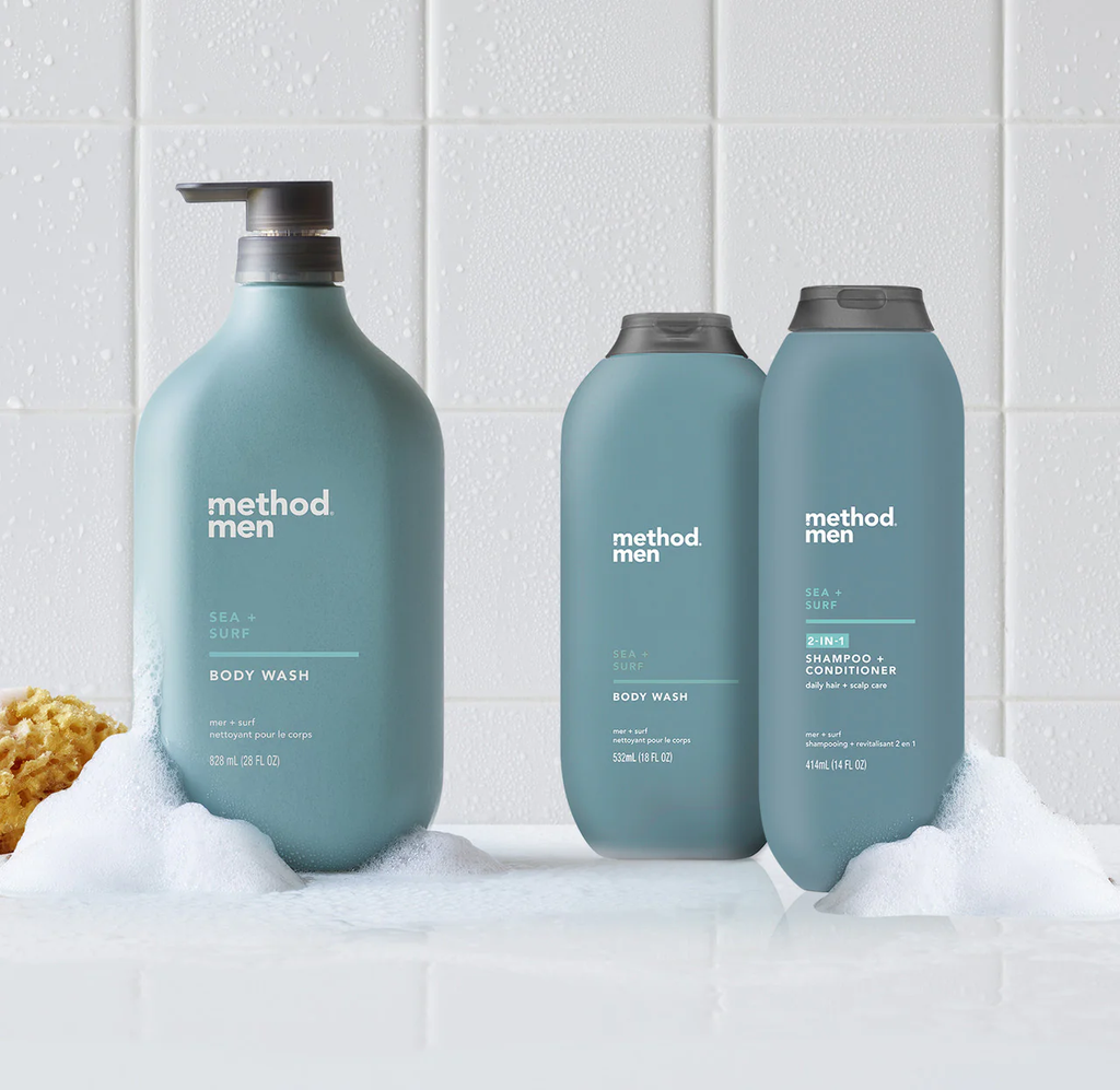 body wash 532ml - sea + surf – method home singapore
