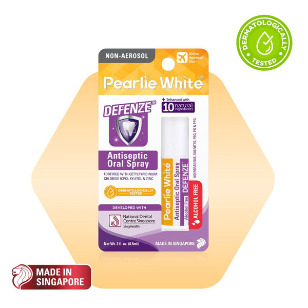 Pearlie White Defenze Antiseptic Oral Spray 8.5ml