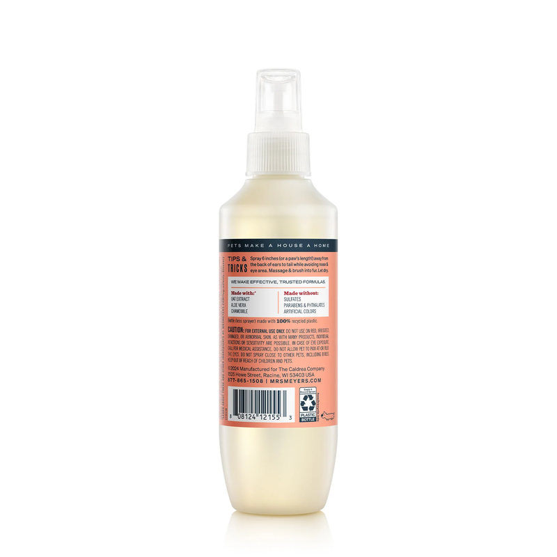 Mrs Meyer's Dog Deodorizing Spritz White Peach 238ml