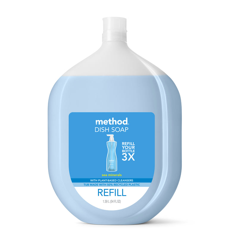 dish soap refill 1.59L - sea minerals (new packaging)