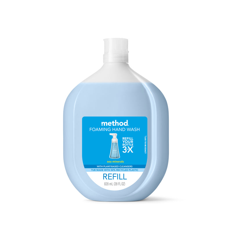 foaming hand wash refill 828ml - sea minerals