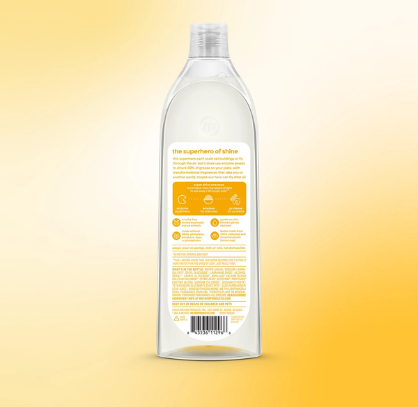 liquid dish soap 473ml - coastal citron