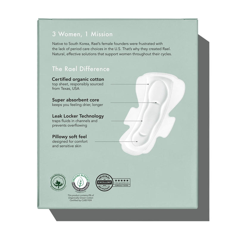 Rael Organic Large Pads 14s