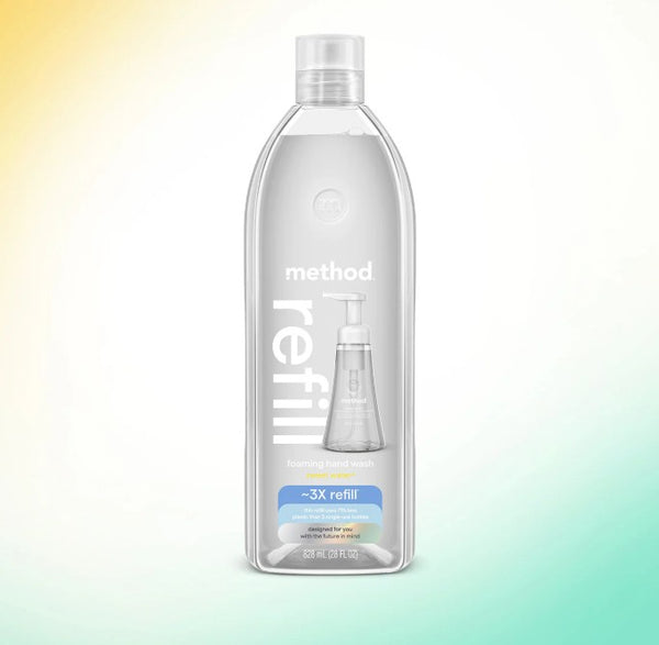 (carton of 4) foaming hand wash refill 828ml - sweet water