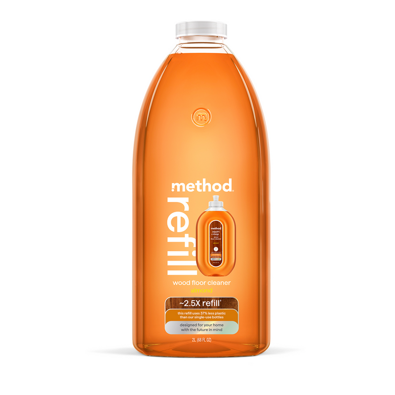 wood floor cleaner refill 2L - almond
