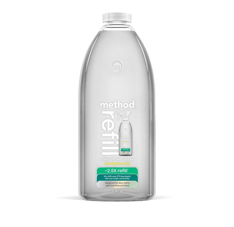 daily shower spray refill 2l - eucalyptus mint
