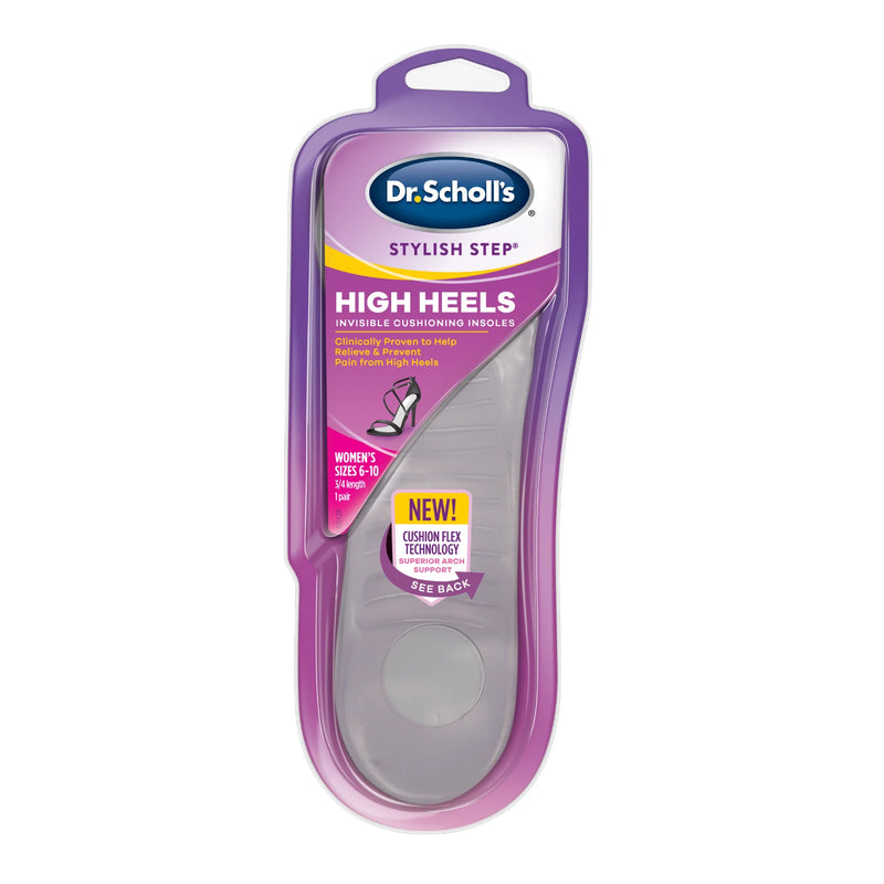 Dr Scholl's Love Your HEELS & WEDGES 3/4 Length Insoles
