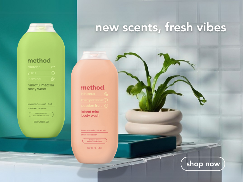 plant based, non toxic cleaning + body care products – method home ...
